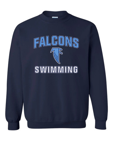 West Rowan Falcons Swimming Men's Sweatshirt
