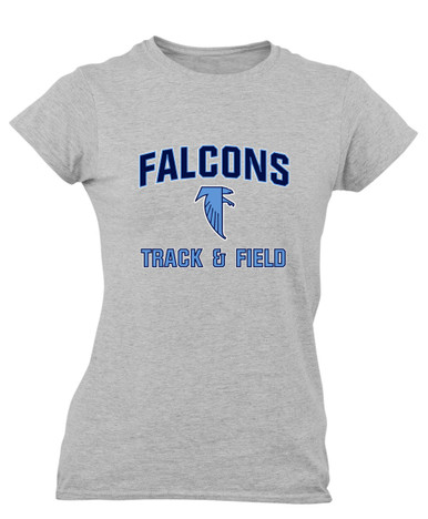 West Rowan Falcons Track & Field Women's SS T-Shirt
