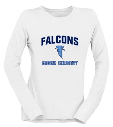West Rowan Falcons Cross Country Women's LS T-Shirt