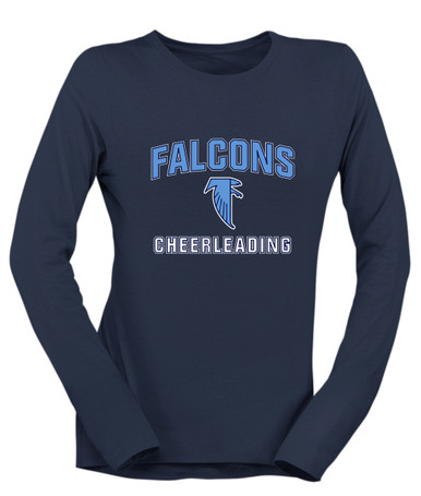 West Rowan Falcons Cheerleading Women's Premium LS T-Shirt