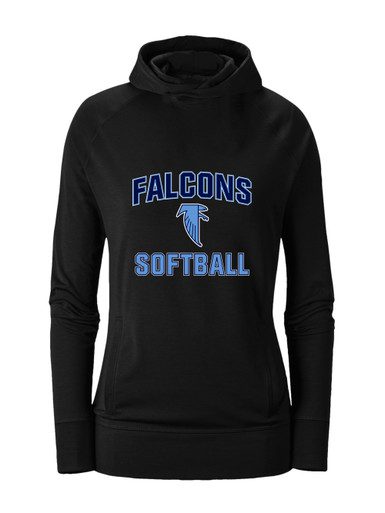 West Rowan Falcons Softball #1 Women's Hoodie