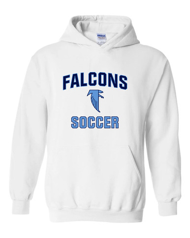 West Rowan Falcons Soccer #1 Men's Hoodie