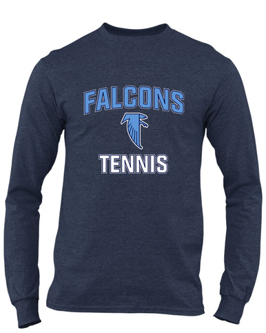 West Rowan Falcons Tennis Men's Premium LS T-Shirt