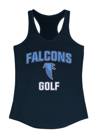 West Rowan Falcons Golf Women's Tank Top