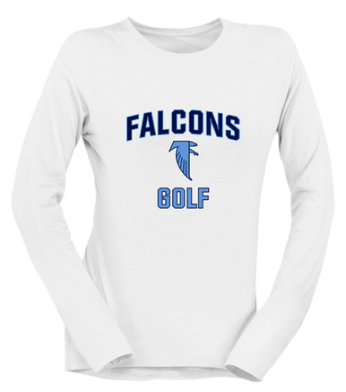 West Rowan Falcons Golf Women's LS T-Shirt