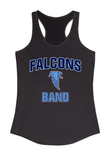 West Rowan Falcons Band # 1 Women's Tank Top