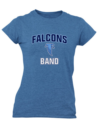 West Rowan Falcons Band # 1 Women's Premium SS T-Shirt