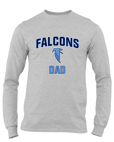 West Rowan Falcons Dad Men's Premium LS T-Shirt