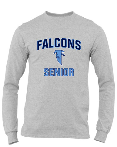 West Rowan Falcons Senior #1 Men's LS T-Shirt