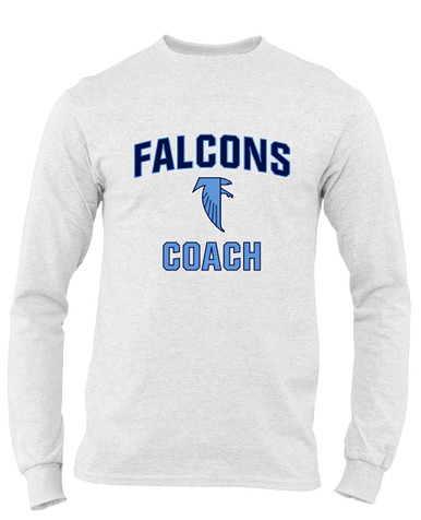 West Rowan Falcons Coach Men's LS T-Shirt
