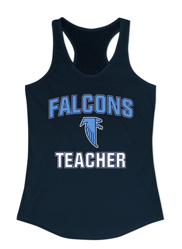 West Rowan Falcons Teacher Women's Tank Top
