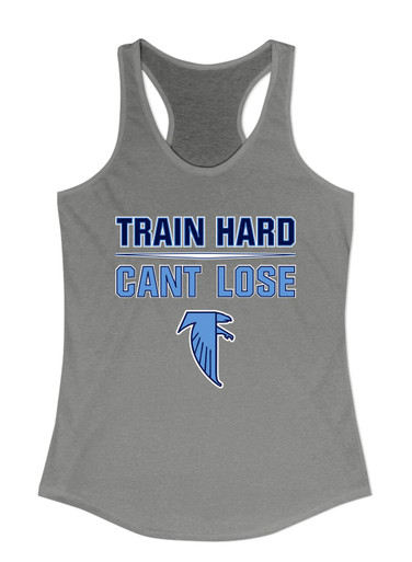 West Rowan Falcons Train Hard, Can't Lose Women's Tank Top