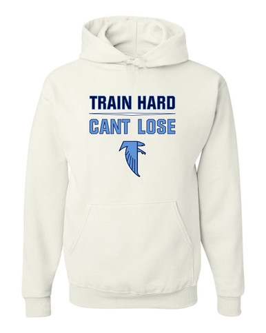 West Rowan Falcons Train Hard, Can't Lose Men's Premium Hoodie