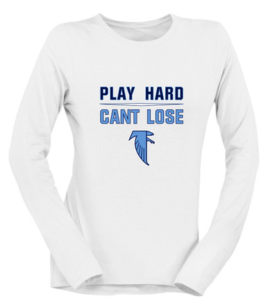 West Rowan Falcons Play Hard, Can't Lose Women's Premium LS T-Shirt