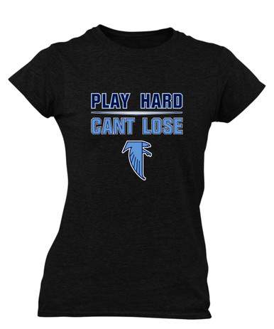 West Rowan Falcons Play Hard, Can't Lose Women's Premium SS T-Shirt