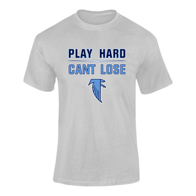West Rowan Falcons Play Hard, Can't Lose Men's SS T-Shirt