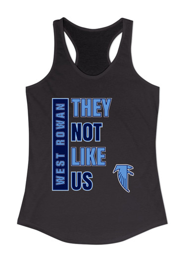West Rowan Falcons They Not Like Us #1 Women's Tank Top
