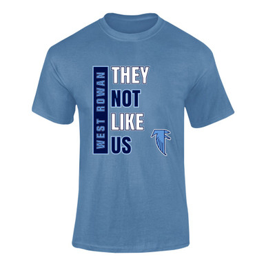West Rowan Falcons They Not Like Us #1 Men's Premium SS T-Shirt