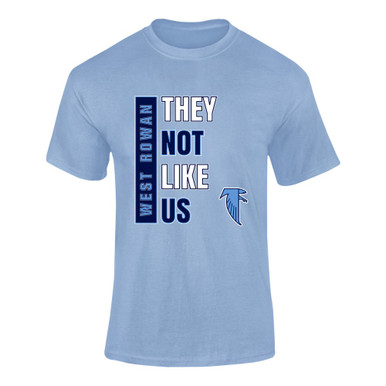 West Rowan Falcons They Not Like Us #1 Men's SS T-Shirt