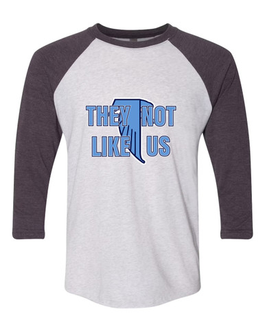 West Rowan Falcons They Not Like Us #2 Women's Baseball T-Shirt