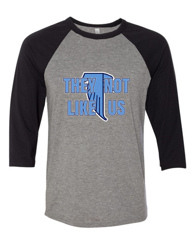 West Rowan Falcons They Not Like Us #2 Men's Baseball T-Shirt