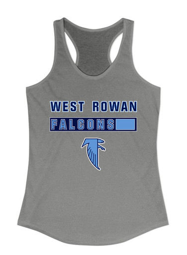 West Rowan Falcons Mascot #7 Women's Tank Top