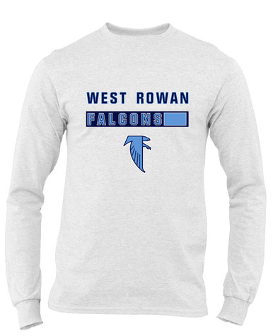 West Rowan Falcons Mascot #7 Men's Premium LS T-Shirt