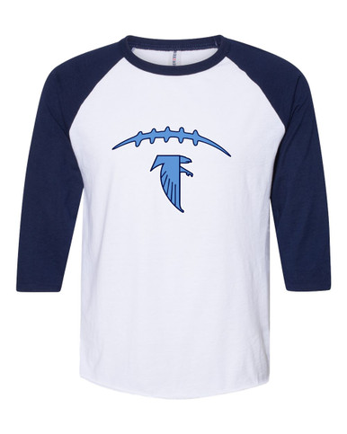 West Rowan Falcons Football #2 Men's Baseball T-Shirt