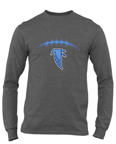West Rowan Falcons Football #2 Men's LS T-Shirt