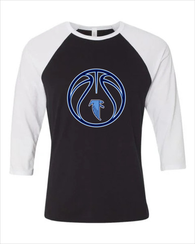 West Rowan Falcons Basketball #2 Women's Baseball T-Shirt