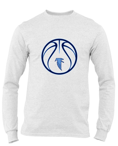 West Rowan Falcons Basketball #2 Men's LS T-Shirt
