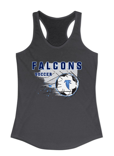 West Rowan Falcons Soccer #2 Women's Tank Top