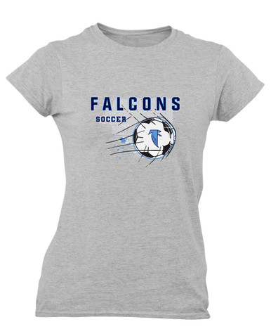 West Rowan Falcons Soccer #2 Women's SS T-Shirt