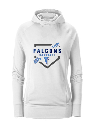 West Rowan Falcons Baseball #2 Women's Hoodie