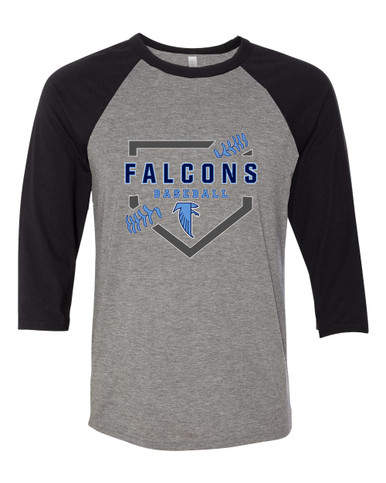 West Rowan Falcons Baseball #2 Women's Baseball T-Shirt