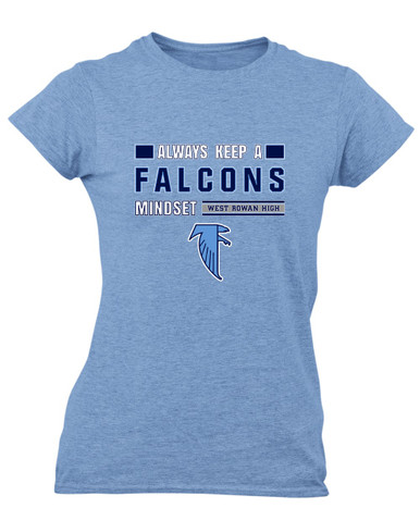 West Rowan Falcons Mindset Women's SS T-Shirt
