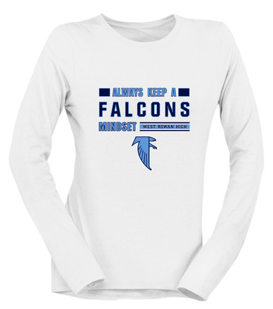 West Rowan Falcons Mindset Women's Premium LS T-Shirt