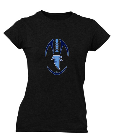 West Rowan Falcons Football #4 Women's Premium SS T-Shirt
