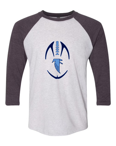 West Rowan Falcons Football #4 Men's Baseball T-Shirt