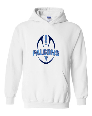 West Rowan Falcons Football #5 Men's Hoodie