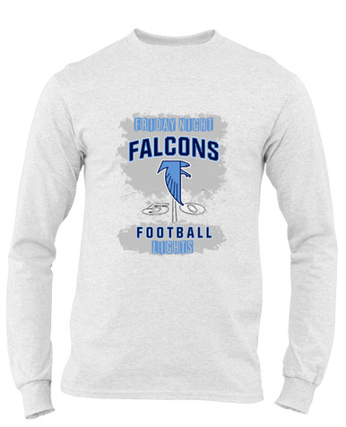 West Rowan Falcons Football #6 Men's Premium LS T-Shirt