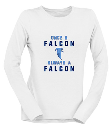 West Rowan Falcons Once A Women's LS T-Shirt