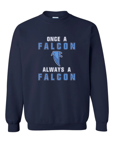 West Rowan Falcons Once A Men's Sweatshirt