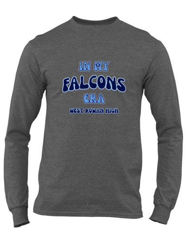 West Rowan Falcons Era #2 Men's LS T-Shirt