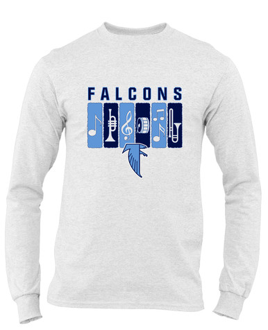 West Rowan Falcons Band # 2 Men's Premium LS T-Shirt