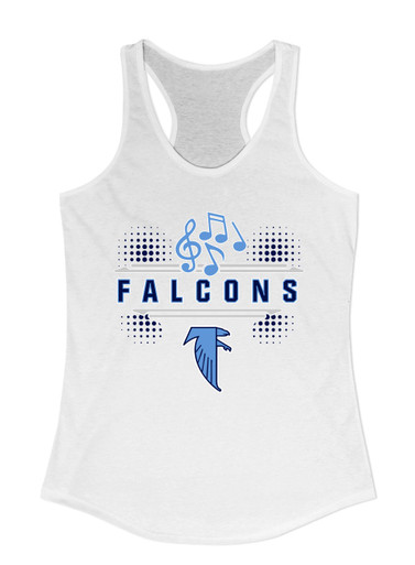 West Rowan Falcons Band # 3 Women's Tank Top