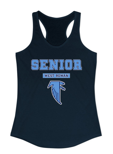 West Rowan Falcons Senior #2 Women's Tank Top
