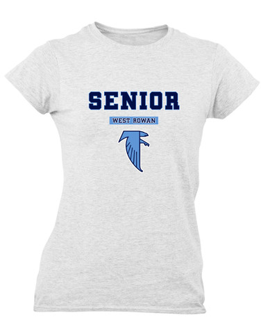 West Rowan Falcons Senior #2 Women's Premium SS T-Shirt