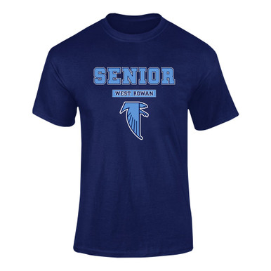 West Rowan Falcons Senior #2 Men's SS T-Shirt