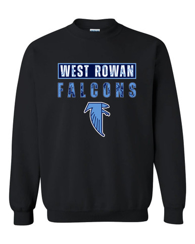 West Rowan Falcons Mascot #9 Men's Sweatshirt